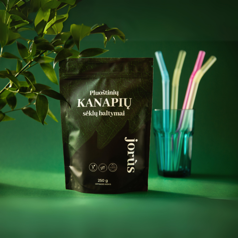 Kanapių sėklų baltymai Jorus.