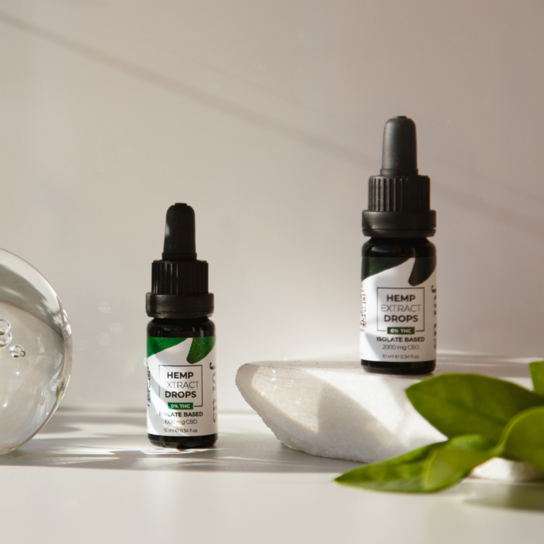 Kanapių aliejus izoliuotas cbd 20% lašai Jorus.