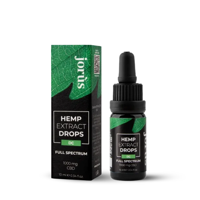 10% (1000 mg) aliejus Pilno spektro DC, 10 ml