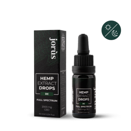 20% (2000 mg)  aliejus Pilno spektro DC, 10 ml