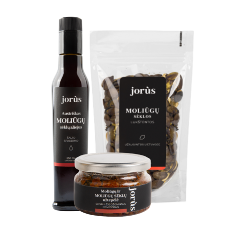 Moliūgų produktų rinkinys