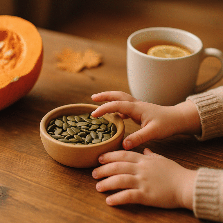 Moliūgų sėklos - natūralus būdas sustiprinti vaikų imunitetą rudenį